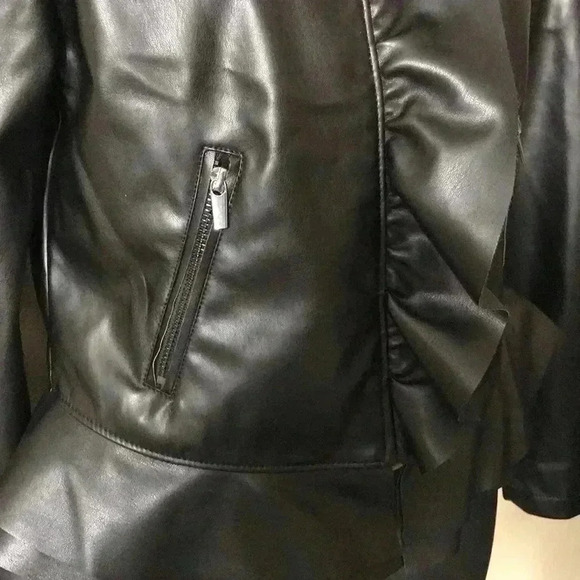 Catherine Malandrino Ruffled Peplum Jacket Size S - Picture 5 of 7